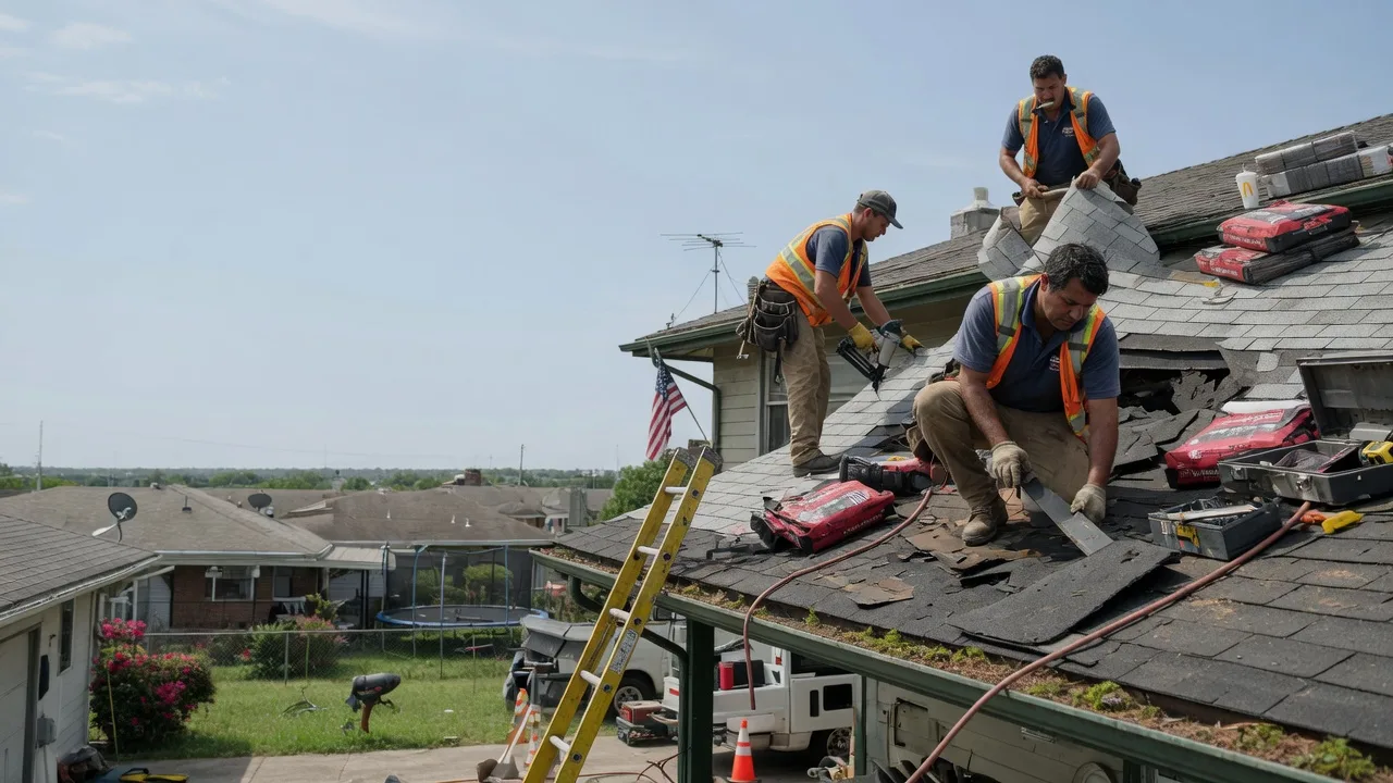 Roof Repair in Voca, TX near me
